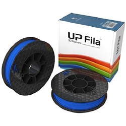 UP Fila ABS 3D Filament Spool 500g Matte Blue, Box of 2 Rolls
