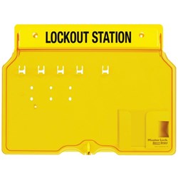 Masterlock Padlock Station 1482B Yellow