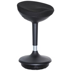 Sito Active Stool Height Adjustable Dish Black