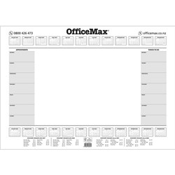 OfficeMax A2 Desk Pad Week To View 2025