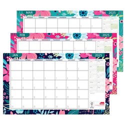 Sasco Monthly Desk Pad 450x227mm 2025 Assorted Designs