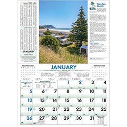 Easy2C Wall Calendar NZ Redi Reference 2025