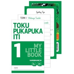 Warwick My Little Book Toku Pukapuka Iti 1 12mm Ruled 64 Pages