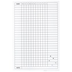 Boyd  Staff Whiteboard Magnetic 600 x 900mm