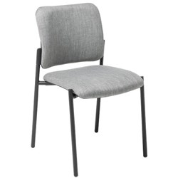 Eden Office Polo Plus Visitor Chair Keylargo Fabric/Ash