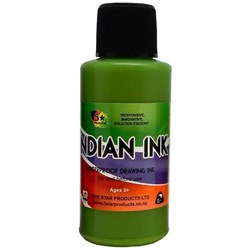 Five Star Indian Drawing Ink Green 50ml
