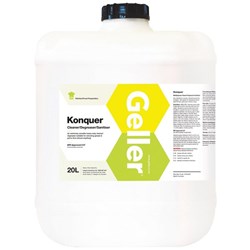 Geller Konquer Cleaner Degreaser Sanitiser 20L