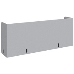 Boyd Acoustic Pod Desk Screen 1200mm Light Grey