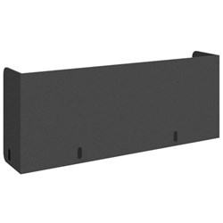Boyd Acoustic Pod Desk Screen 1500mm Dark Grey
