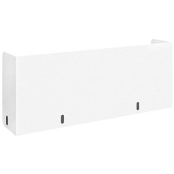 Boyd Acoustic Pod Desk Screen 1800mm White