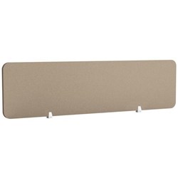 Boyd Visuals Acoustic Desk Screen 1200mm Dark Camel