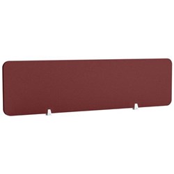 Boyd Acoustic Desk Screen 1200mm Wine