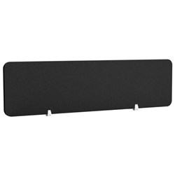 Boyd Acoustic Desk Screen 1500mm Black