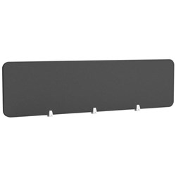 Boyd Acoustic Desk Screen 1800mm Dark Grey
