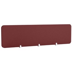 Boyd Acoustic Desk Screen 1800mm Wine