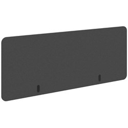Boyd Visuals Acoustic Modesty Desk Panel 1800mm Dark Grey