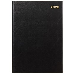 Winc A43 1 Hour Appointment Diary Recycled A4 Week To View 2026 Black