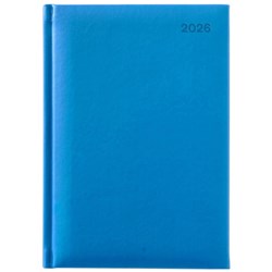 Winc A41 1/2 Hour Appointment Diary Soft Touch A4 1 Day Per Page 2026 Blue