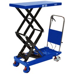 BlueAnt Mobile Platform Scissor Table High Lift 350kg 550x910mm