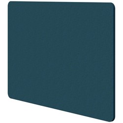 Fiord Plus Desk Side Screen 1500mm Fletcher Sapphire