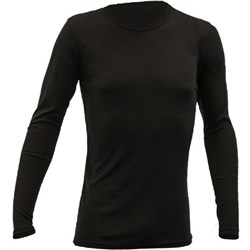 Trekz Thermal Long Sleeve Top Small Black