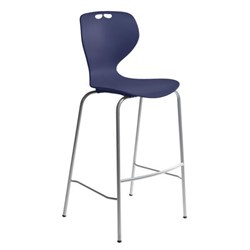 Mata Bar Stool 750mm Blue