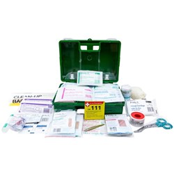 OfficeMax Office First Aid Kit Hard Pack Wall Mountable 1-12 Person