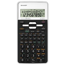 Sharp EL531TH Scientific Calculator Black & White