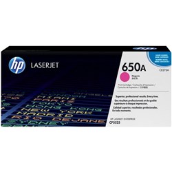 HP 650A Magenta Laser Toner Cartridge CE273A