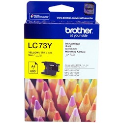 Brother LC73Y Yellow Ink Cartridge