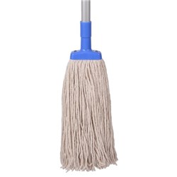 Pure Clean Contractor Mop Head Refill 100% Cotton 350g White