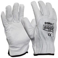 Rigger Driver Leather Gloves Medium
