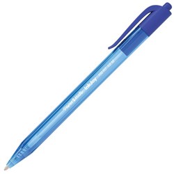 Paper Mate InkJoy 100RT Blue Retractable Ballpoint Pen 1.0mm Medium Tip