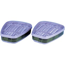 3M™ K1 Ammonia and Methylamine Filter Cartridge 6054, Pack of 2