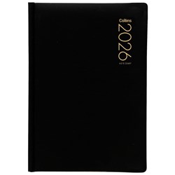 Collins A51E Executive Diary A5 Day Per Page 2026 Black