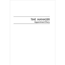 Collins MDA51A 1/4 Hour Time Manager Refill A5 Day Per Page 2026 Black