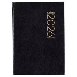 Collins A71 Pocket Diary 1 Day Per Page 2026 Black