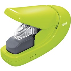 PLUS Staple-Free Stapler 5 Sheet Green