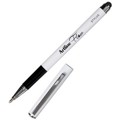 Artline Metal Stylus & Blue Ink Ballpoint Pen 1.0mm Medium Tip