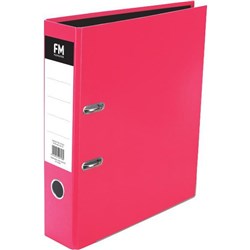 FM Vivid Lever Arch File A4 Shocking Pink