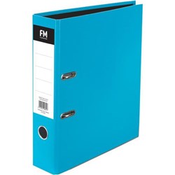 FM Vivid Lever Arch File A4 Ice Blue