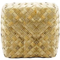 Square Flax Box Large, Pack of 2 Halves