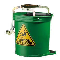 Oates Plastic Widemouth Bucket 16L Green