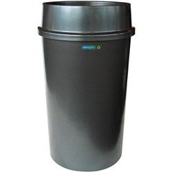 Perroplas Top Tidy Rubbish Bin 60L Titanium