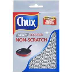 Chux Silver Scourer Non Scratch Cleaning Pad 170 x 111 x 21mm