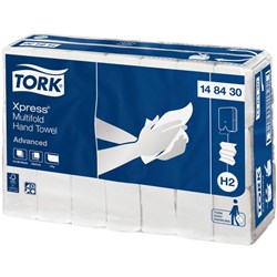 Tork H2 Advanced Xpress Hand Towel 1 Ply 148430, Carton of 21