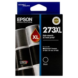 Epson 273XL Black Ink Cartridge High Yield C13T274192