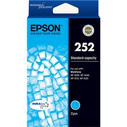 Epson 252 Cyan Ink Cartridge T252292