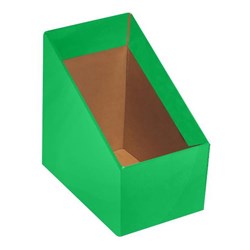 Marbig Magazine Box File Large Green, Pack of 5