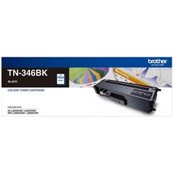 Brother TN-346BK Black Laser Toner Cartridge